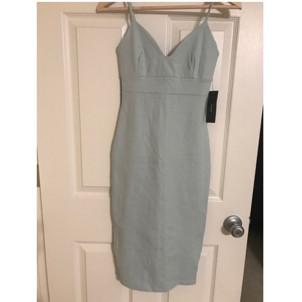 Lulus fitted midi dress
